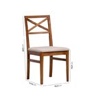 Conjunto Primavera Mesa De Jantar Madeira Maciça Com 6 Cadeir