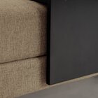 Conjunto Puff Baú 120cm E Bandeja Antúrio Cabecasa Madeiraori