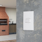 Conjunto Pulsador Campainha Branco InovaPro Alumbra