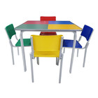 Conjunto Quadrado C/ 04 Cadeiras - Formicada - Infantil 02 A