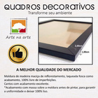 Conjunto Quadros Decorativos 2 Pçs 20x45 Vasos E Azulejos - M