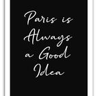 Conjunto Quadros Decorativos 2 Peças 40x60 Paris - Moldura Br