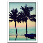 Conjunto Quadros Decorativos 2 Peças 40x60 Praia Good Vibes -