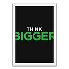 Conjunto Quadros Decorativos 2 Peças 40x60 Think Bigger - Mol