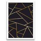 Conjunto Quadros Decorativos 3 Peças 20x30 Love - Moldura Bra