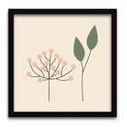 Conjunto Quadros Decorativos 3 Peças 25x25 Be You - Moldura P