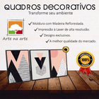 Conjunto Quadros Decorativos 3 Peças 30x45 Mdf Formas Rosa -