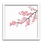 Conjunto Quadros Decorativos 3 Peças 40x40 Amor Saúde Paz - M