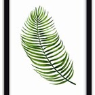 Conjunto Quadros Decorativos 3 Peças 40x60 Folhas 3 - Moldura