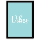 Conjunto Quadros Decorativos 3 Peças 40x60 Good Vibes 2 - Mol