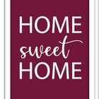 Conjunto Quadros Decorativos 3 Peças 40x60 Home Sweet Home  -
