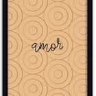 Conjunto Quadros Decorativos 3 Peças Mdf 20x30 Fé E Amor - Mo