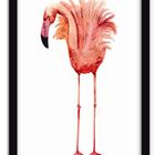 Conjunto Quadros Decorativos 3 Peças Mdf 20x30 Flamingos 2 -