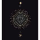 Conjunto Quadros Decorativos 3 Peças Mdf 30x40 Astrologia - M
