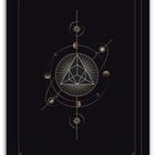 Conjunto Quadros Decorativos 3 Peças Mdf 30x40 Astrologia - M