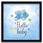 Conjunto Quadros Decorativos 4 Peças 20x20 Its A Boy - Moldur