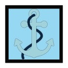 Conjunto Quadros Decorativos 4 Peças 20x20 Marinheiro - Moldu