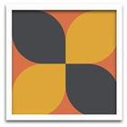 Conjunto Quadros Decorativos 4 Peças Coffee Time - Moldura Br