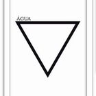 Conjunto Quadros Decorativos 4 Peças Mdf 20x30 Elementos - Mo