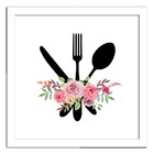 Conjunto Quadros Decorativos 4pç 20x20 Paixão Por Cozinhar 2