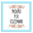 Conjunto Quadros Decorativos 4pç 20x20 Paixão Por Cozinhar 2