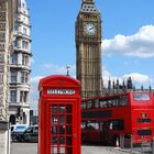 Conjunto Quadros Decorativos 5 Peças London - Moldura Preta