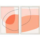 Conjunto Quadros Decorativos Composição X Sem Vidro Branco