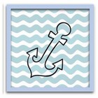 Conjunto Quadros Decorativos Infantil 4 Pçs 20x20 Marinheiro