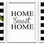 Conjunto Quadros Decorativos Mdf 3 Peças 20x30 Sweet Home 2 -