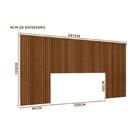 Conjunto Quarto Cabeceira Queen Casal Ripada Com 2 Mesas De C