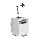 Conjunto Quarto Cama Queen Guarda Roupa E 2 Mesas De Cabeceir