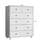 Conjunto Quarto Casal Cômoda 6 Gavetas E Guarda-roupa 6 Porta