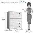 Conjunto Quarto Casal Cômoda 6 Gavetas E Guarda-roupa Com Esp