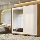 Conjunto Quarto Casal Completo Zeus Freijó/off White