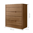 Conjunto Quarto Casal Completo Zeus Naturale