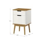 Conjunto Quarto Com 2 Mesas De Cabeceira E Cabeceira Casal 14