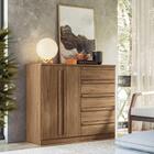 Conjunto Quarto Completo Com Espelho Sydney Jatoba