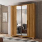 Conjunto Quarto Completo Leicester Freijó Cinza