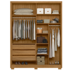 Conjunto Quarto Completo Liverpool Freijó Cinza