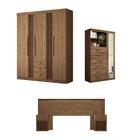Conjunto Quarto Completo Pequim Jatoba