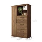 Conjunto Quarto Completo Veneza Jatoba