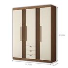 Conjunto Quarto Completo Veneza Jatoba Areia