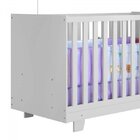 Conjunto Quarto De Bebê 100% Mdf Mini Berço E Cômoda 1 Porta