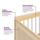 Conjunto Quarto De Bebê Com Berço, Cômoda E Prateleira Com Ca