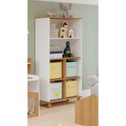 Conjunto Quarto De Bebê Completo Berço 2 Em 1 Cômoda Estante