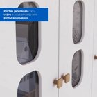 Conjunto Quarto De Bebê Guarda-roupa E Cômoda Sophia Espresso