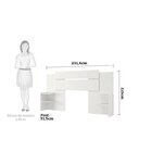 Conjunto Quarto De Casal 1 Guarda Roupa Com Espelho Buzios 1