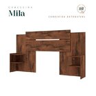 Conjunto Quarto De Casal 1 Guarda Roupa Com Espelho Clara 1 C