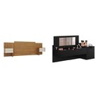 Conjunto Quarto De Casal Cabeceira Casal/king Extensível E Pe