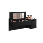 Conjunto Quarto De Casal Cabeceira Casal/king Extensível E Pe